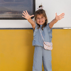 LITTLE DUTCH. Μπλουζάκι αμάνικο Denim Blue - Νο 80 LD-CL26021061