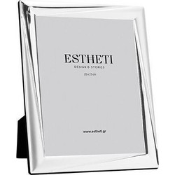Eurolamp 815-00223 Κορνίζα Μεταλλική με Ασημί Πλαίσιο 20x25cm 5207227566615