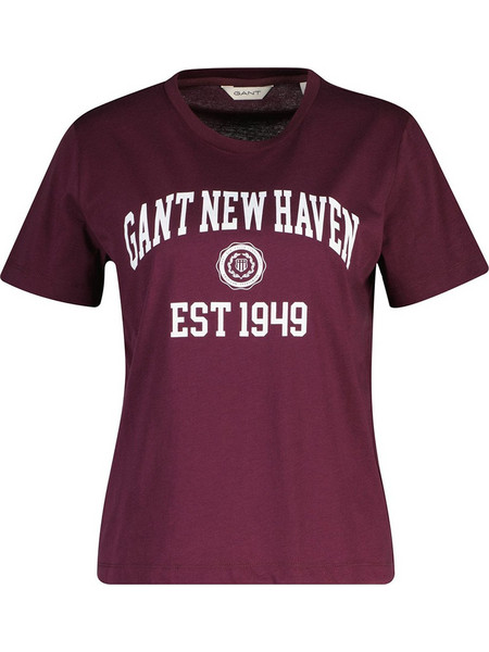 GANT ΜΠΛΟΥΖΑ ΚΜ REG GRAPHIC SS T-SHIRT 3GW4201352-667 Bordeux