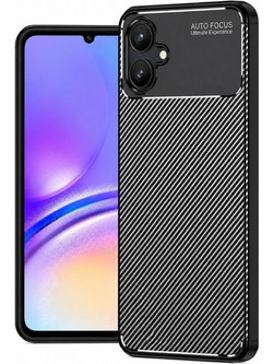 Ancus AutoFocus Carbon Fiber Θήκη Black (Samsung Galaxy A06 4G / A06 5G)