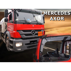 ΑΝΕΜΟΘΡΑΥΣΤΕΣ ΓΙΑ MERCEDES 817 2D 1991+ / AXOR 2D 2001+ ΖΕΥΓΑΡΙ ΦΟΡΤΗΓΟΥ ΑΠΟ ΕΥΚΑΜΠΤΟ ΦΙΜΕ ΠΛΑΣΤΙΚΟ HEKO - 2 ΤΕΜ
