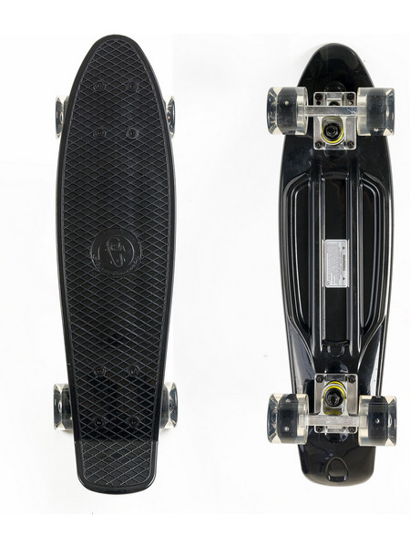 Fish Skateboards 22.5 LED Black