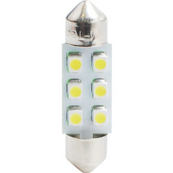 ΛΑΜΠΑΚΙΑ ΠΛΑΦΟΝΙΕΡΑΣ C5W/C10W 12V 0,48W SV8,5 36mm LED 6xSMD3528 ΠΡΑΣΙΝΟ BLISTER 2ΤΕΜ. M-TECH