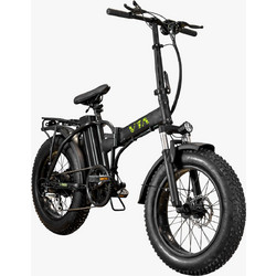 Volta VB2 Σπαστό Ηλεκτρικό Ποδήλατο Πόλης 20" 250W με 6 Ταχύτητες και Δισκόφρενα Μαύρο