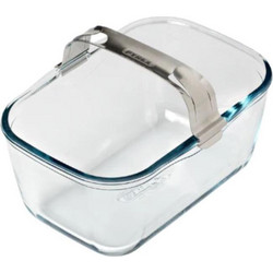 Pyrex Σκεύος Γυάλινο για Φριτέζα Αέρος με Αφαιρούμενη Λαβή Medium 20x14cm 381552 3426470304160