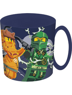 Lego Elemental Ninjago Παιδική πλαστική κούπα για μικροκύματα 350 ml
