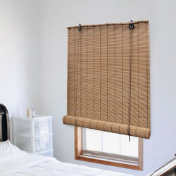 vidaXL Στόρι Σκίασης Ρόλερ από Μπαμπού - Καφέ, 80 x 220 cm