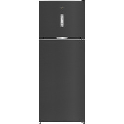 Whirlpool WHD26473X5E Δίπορτο Ψυγείο 477lt No Frost Υ186.5xΠ70xΒ74.6cm Inox