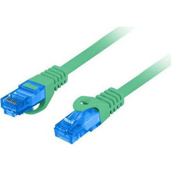 Lanberg S/FTP Cat.6a Καλώδιο Δικτύου Ethernet 1m Green