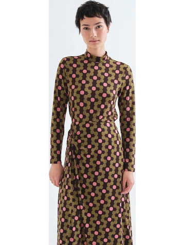 COMPANIA FANTASTICA PRIT T-SHIRT 63C/12012 - Dusty Olive