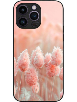 Sonique Sunset in Eden Series Pink Mirage Back Cover (iPhone 14 Pro Max)
