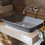 Sanitec Atlas 281 Επικαθήμενος Νιπτήρας Μπάνιου 56.5x39.5x12cm Λευκός 152-281WHITE