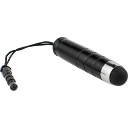 Γραφίδα για οθόνες αφής - mini universal για ήχο Jack - μαύρο - OEM
