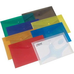 Rexel Φάκελος A4 16129 Assorted (Pack of 6) (16129) (REX16129)