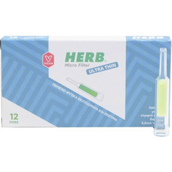 HERB MICRO FILTER ULTRA THIN 5.2mm - 6.2mm 12 πιπάκια τσιγάρου