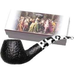 SAVINELLI PULCINELLA 645 RUSTIC KS 9mm πίπα καπνού (P415ZNR-9)