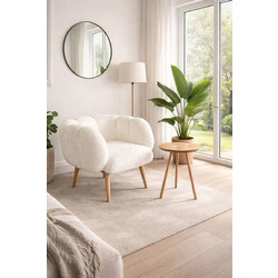 Stewe Home Πολυθρόνα Λευκή 192780