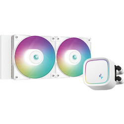 Deepcool LE520 White Υδρόψυξη CPU 120mm ARGB για Socket 115x / AM4 / 1200 / 1700 / AM5