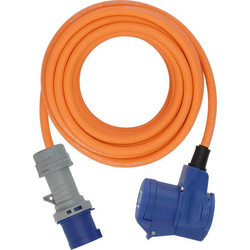 Brennenstuhl καλώδιο προέκτασης CEE 10 m 230V/16A IP44 με CEE φις και γωνιακή κουμπωτή υποδοχή, Schutzkontakt (Schuko) συνδυασμένη πρίζα με αυτοκλειόμενο κάλυμμα