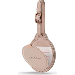 Satechi FindAll Ετικέτα Αποσκευών Vegan-Leather Ροζ (Desert Rose)