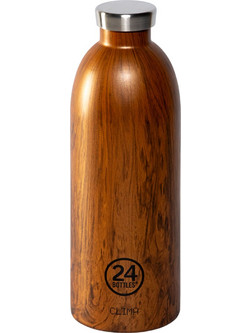 24Bottles Clima Bottle Sequoia Wood 850ml
