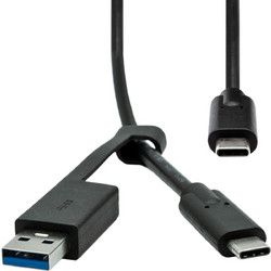 ProXtend Καλώδιο USB-A to USB-C 1m Μαύρο USBCWA-001