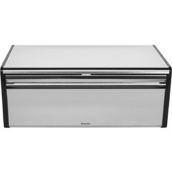 Brabantia ψωμιέρα Klappbrotkasten Front eckig, ματ ατσάλι