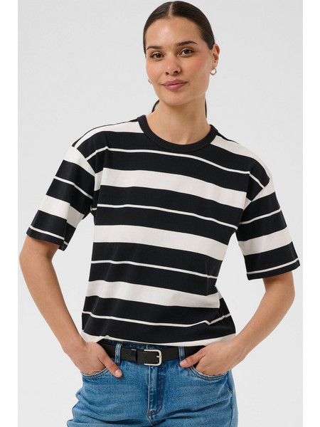 KAFFE KAwinny 1/2 striped t-shirt black 10511813
