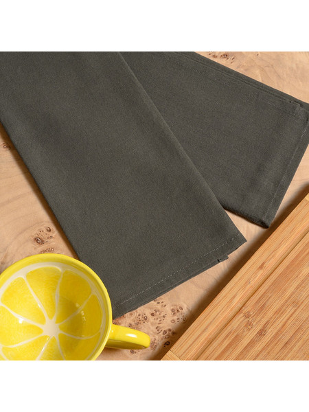 ΠΕΤΣΕΤΕΣ ΚΟΥΖΙΝΑΣ ΣΕΤ 2 ΤΕΜΑΧΙΩΝ ZOE OLIVE/GREY (45X65) MELINEN