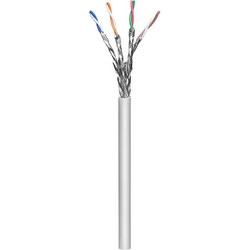 Microconnect S/FTP Cat.6a Καλώδιο Δικτύου Ethernet 50m Grey