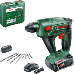 Bosch Uneo Maxx 18V Κρουστικό Περιστροφικό Κατεδαφιστικό Πιστολέτο Μπαταρίας 18V με 1 Μπαταρία με SDS Max