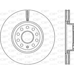 FEBI Bilstein 171439 - FEBI ΔΙΣΚΟΠΛΑΚΕΣ VAG