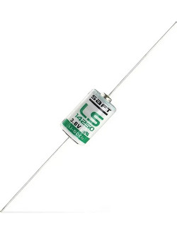 Saft LS 14250 Axial Solderping Pin 1/2AA 3.6V 250mAh 1τμχ