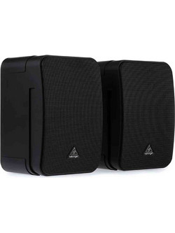 Behringer 1-C Παθητικά Ηχεία Τοίχου 25W Αδιάβροχα Μαύρα (Ζεύγος)