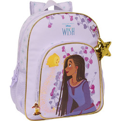 Safta Disney Wish Σχολική Τσάντα Πλάτης Νηπιαγωγείου Λιλά 612368640
