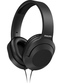 Philips TAH2005 Negro Ενσύρματα Ακουστικά Over Ear Μαύρα