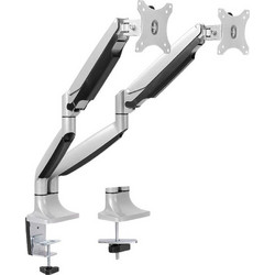 Βάση Monitor LogiLink TIS 13"-32" 2TFT 3joints silver Max. 9KG gas pressure fed