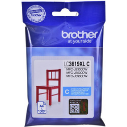 Brother LC-3619XLC Cyan Μελάνι Εκτυπωτή Inkjet