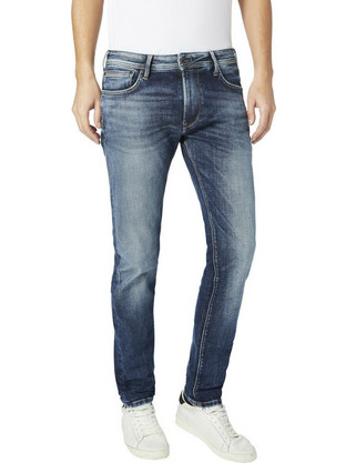 Pepe Jeans Stanley Ανδρικό Τζιν Παντελόνι Dark Denim PM201705DC1-000