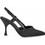 Alessandra Bruni Γόβες Slingback με Λεπτό Ψηλό Τακούνι Μαύρες X47008645-15H