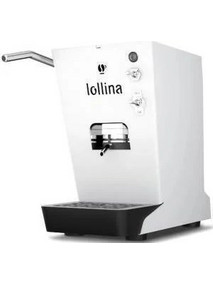 Lollo Caffe Lollina+ Καφετιέρα Espresso για Κάψουλες Lollocaffe Λευκή