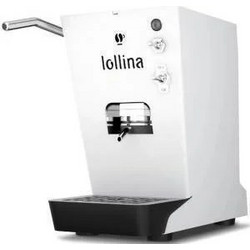 Lollo Caffe Lollina+ Καφετιέρα Espresso για Κάψουλες Lollocaffe Λευκή
