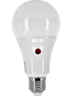 GEYER Λάμπα led Α70 E27 12W λευκό 1200lm με sensor ημέρα/νύχτα LACE2712DNG2