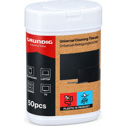 GRUNDIG Υγρά Μαντηλάκια Καθαρισμού Οθονών 32τμχ 42646