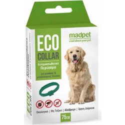 Mad Pet Eco Collar - Εντομοαπωθητικό Περιλαίμιο 75cm