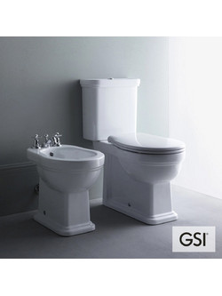 Μπιντέ δαπέδου GSI Classic 54 cm - Λευκό