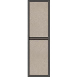 Martin Elite Κρεμαστή Στήλη Μπάνιου από Κόντρα Πλακέ Grey 3CELI035SMG
