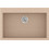 Sanitec Classic 338 Υποκαθήμενος Νεροχύτης Γρανίτη Ματ Granite Sand 70x50cm
