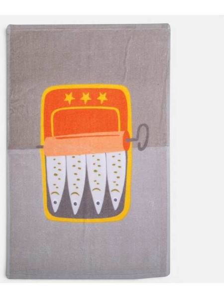 ΠΟΤΗΡΟΠΑΝΟ 40x60 (SARDINES GREY) - NEF NEF SARDINES GREY / 100% ΒΑΜΒΑΚΙ