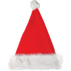 LianosXmas Χριστουγεννιάτικο Σκουφάκι Άγιου Βασίλη 32 x 45cm 223991
